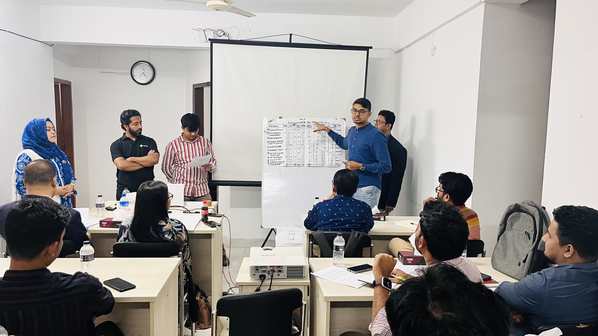 Certificate distribution ceremony