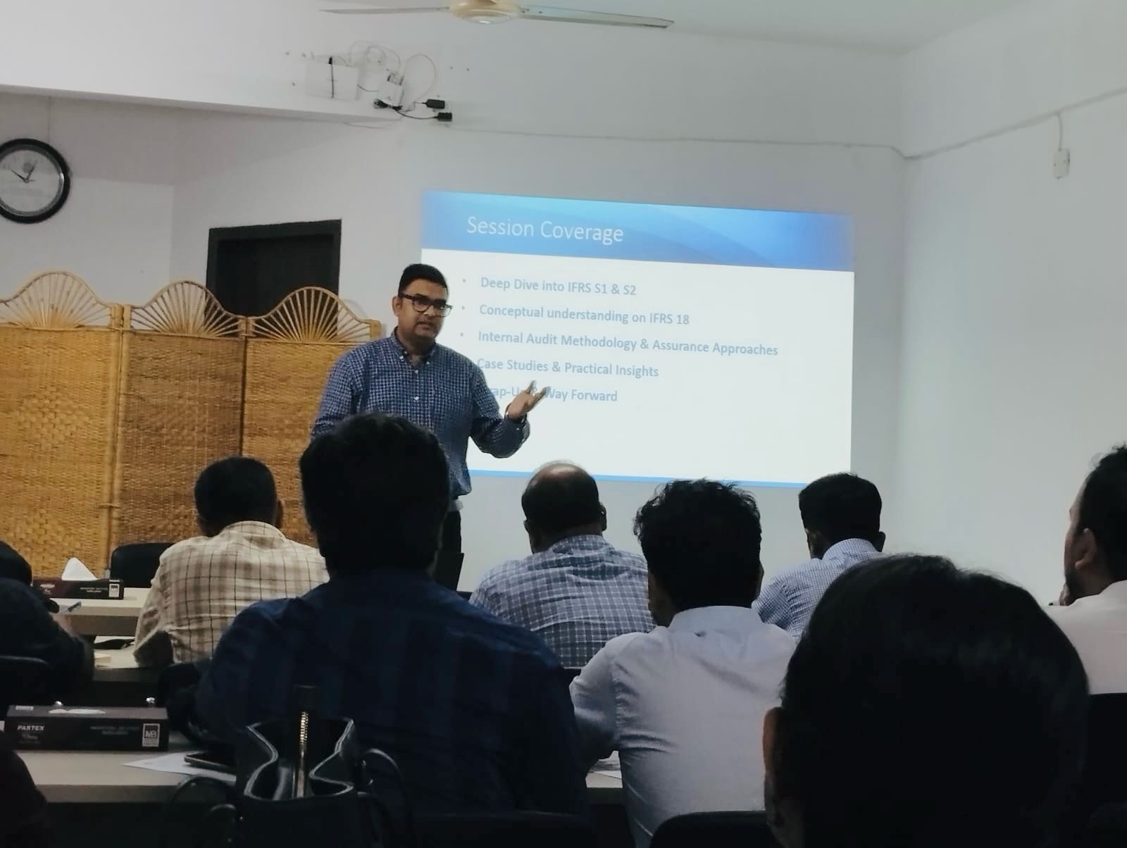 IFRS S2 climate risk session