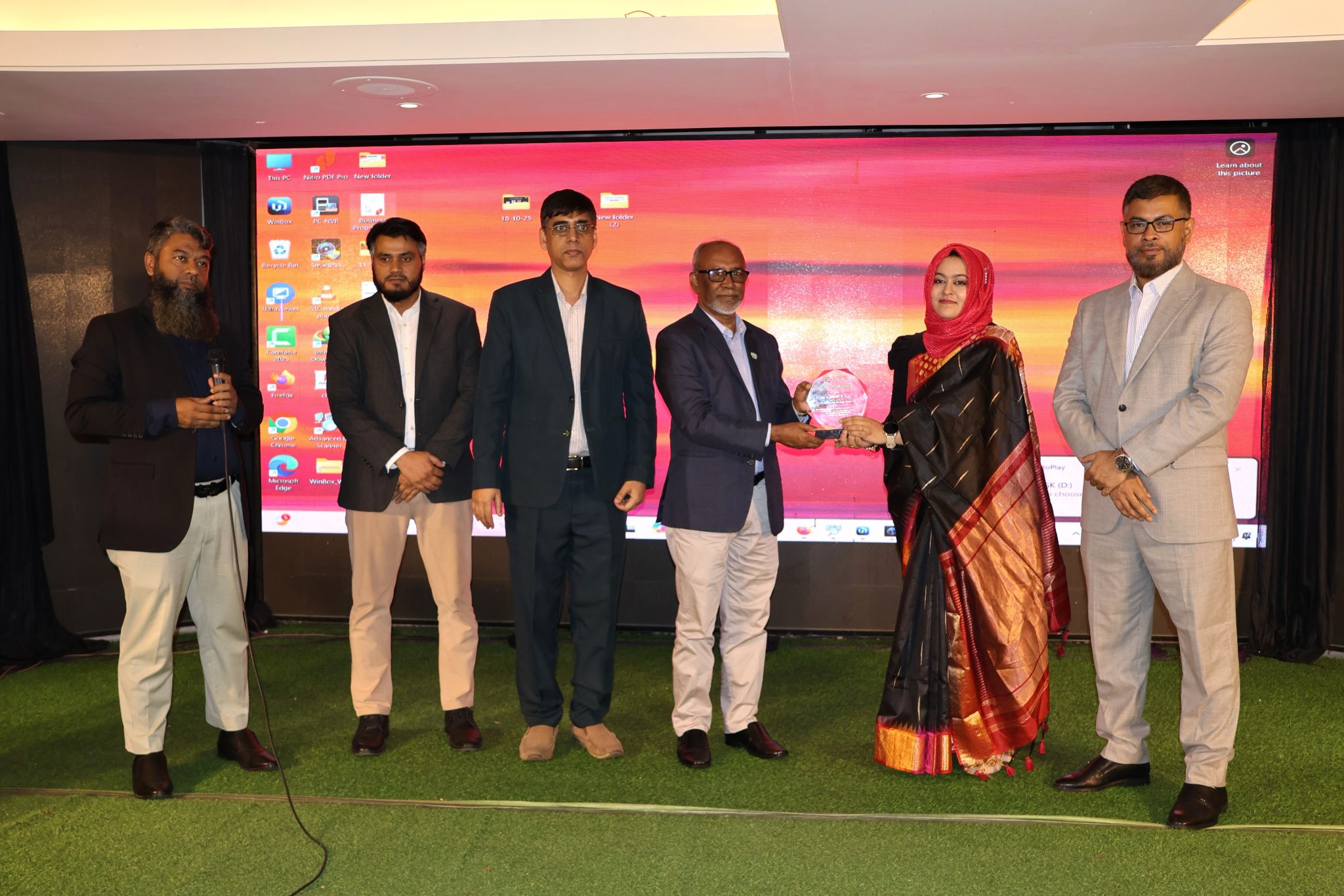 Mohammad Adil Hossain speaking at Ethics Training 2025